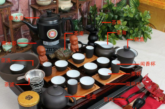功夫茶具28件的名稱，功夫<a href=http://m.urkiu.com/chaju/ target=_blank class=infotextkey>茶具套裝</a>介紹