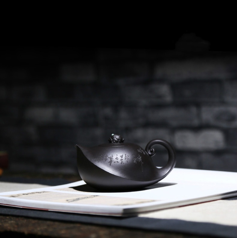 創(chuàng)意別致紫砂壺，個(gè)性手工美型外觀紫砂壺